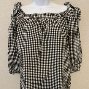 THE GAP Gingham Top